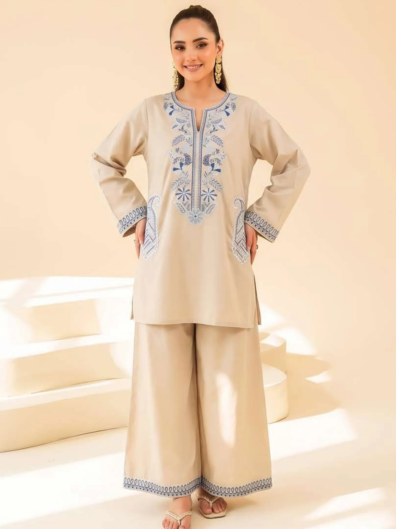 Faiza Faisal Coord Sets 2026 | BEIGE СОВАLT
