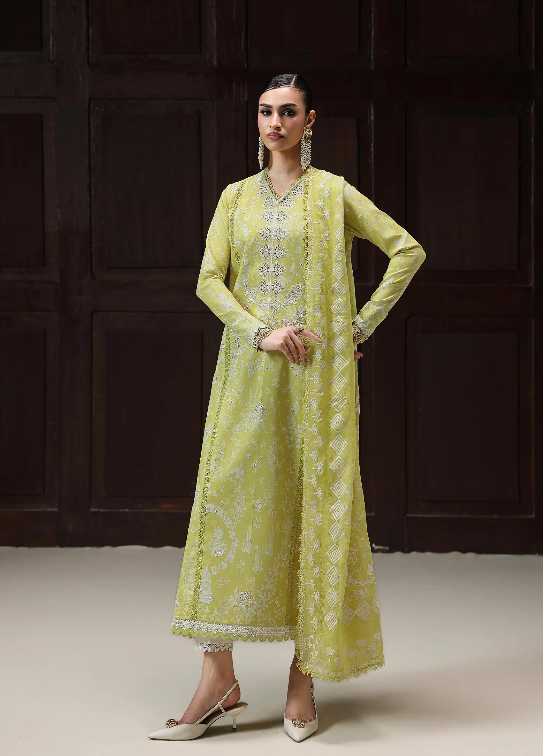 Qalamkar QPrints Embroidered Lawn 2026 | 6B Zohra